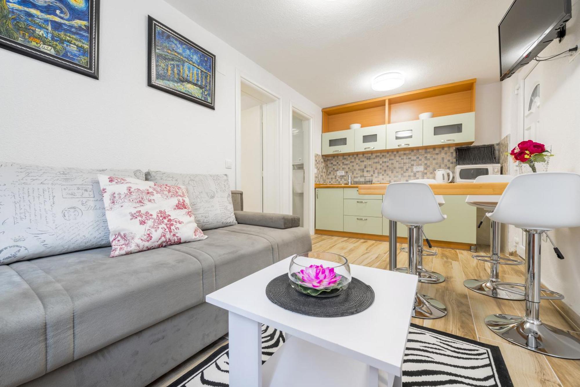 Apartments By The Sea Baska Voda, Makarska - 17570 חדר תמונה